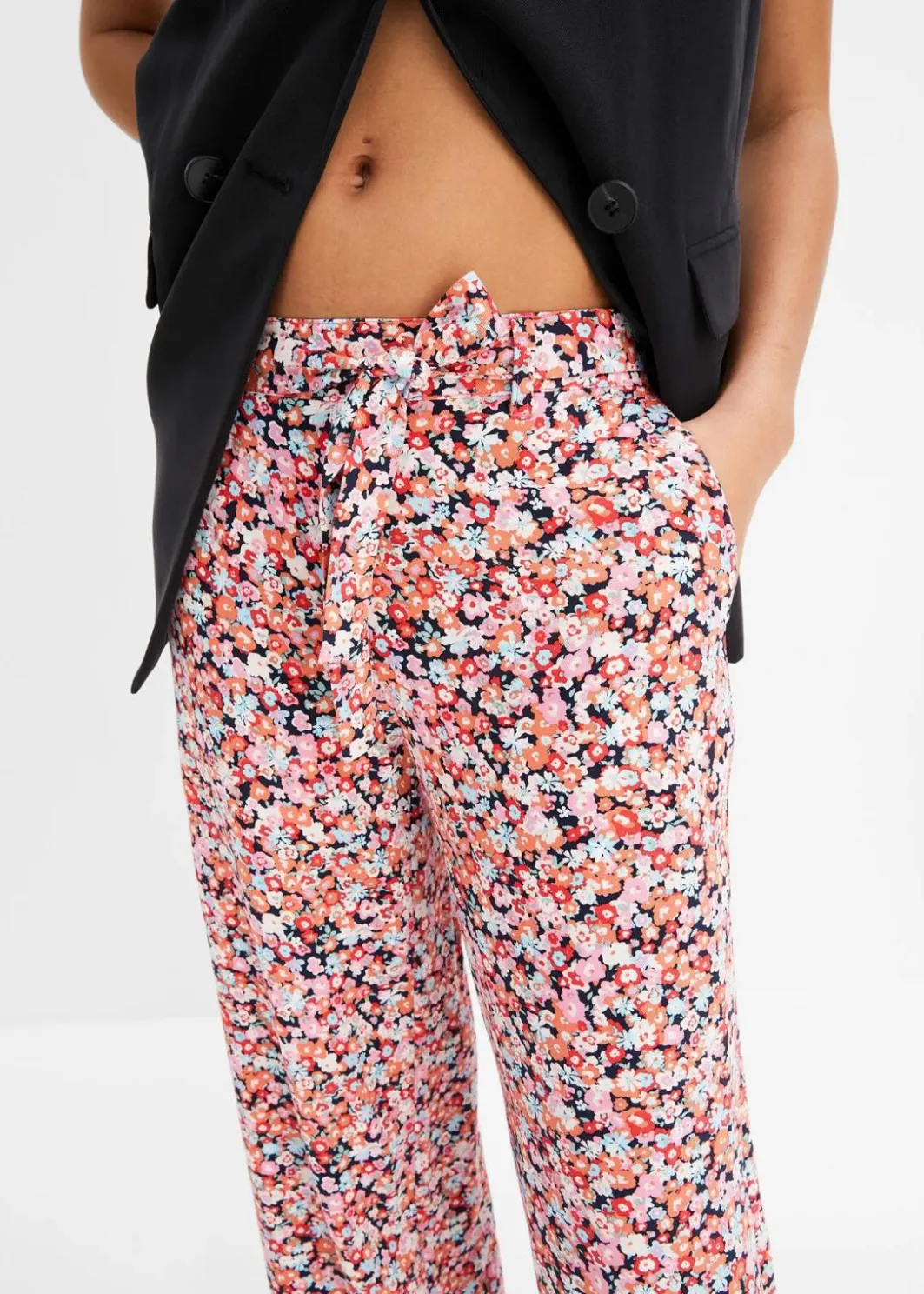 Damen bonprix Bekleidung·Kleider|Hosen|Schlupfhose aus reiner Viskose