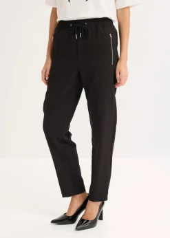 Damen bonprix Bekleidung·Kleider|Hosen|Schlupfhose mit Bequembund