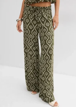Damen bonprix Bekleidung·Kleider|Hosen|Schlupfhose aus fließender Viskose