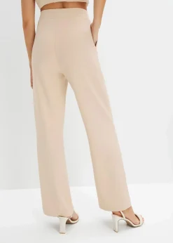 Damen bonprix Hosen|Bekleidung·Kleider|Schlupfhose aus fester Interlock-Qualität
