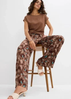 Best Schlupfhose aus fließender Viskose Damen Bekleidung·Kleider|Hosen