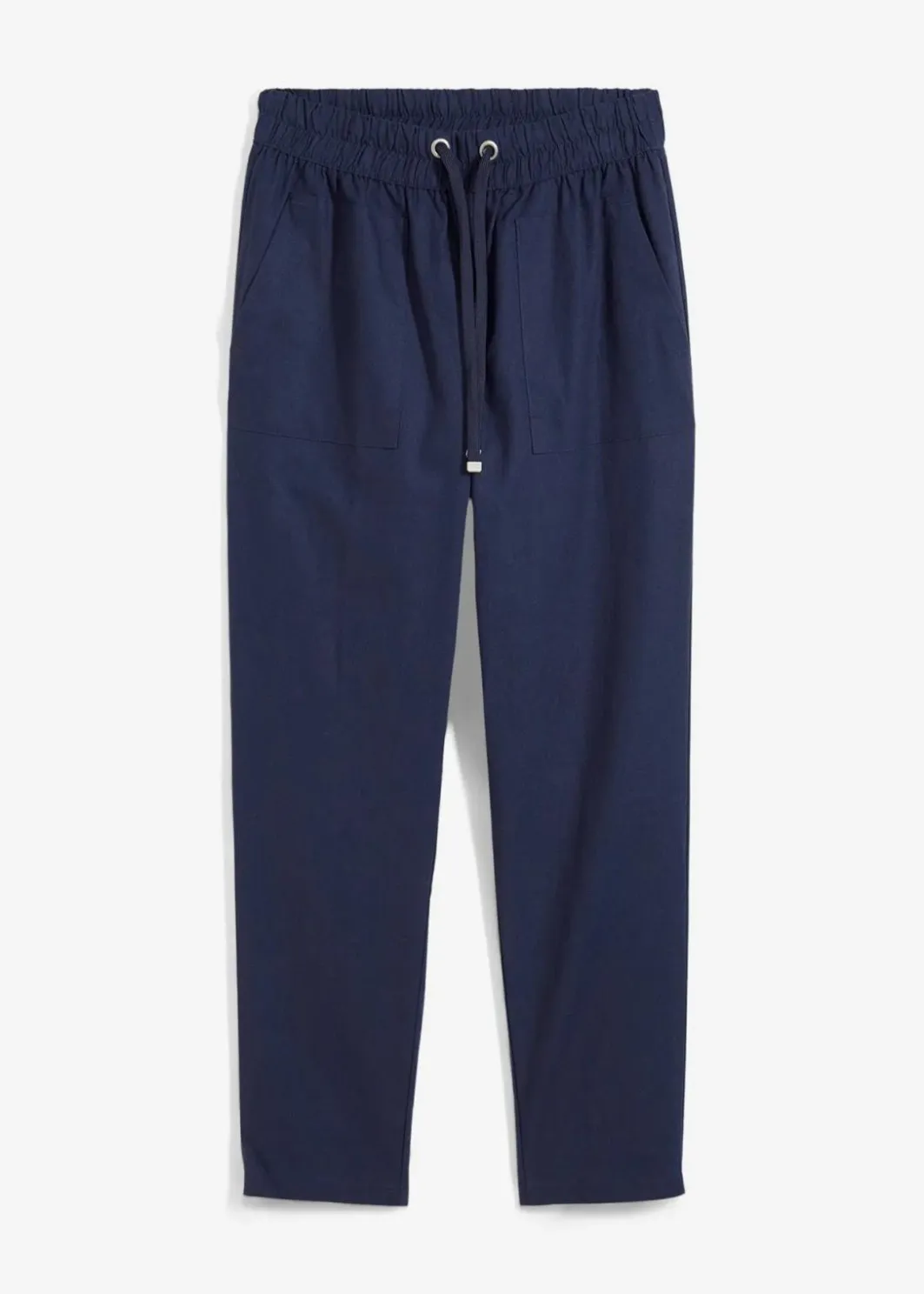 Discount Schlupfhose aus luftigem Leinen-Mix Damen Hosen