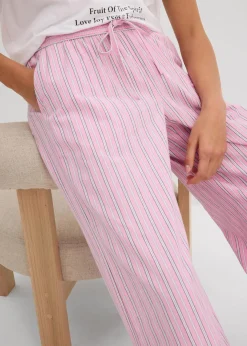 Damen bonprix Bekleidung·Kleider|Hosen|Schlupfhose aus reiner Baumwolle
