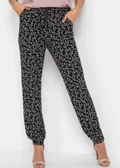 Clearance Schlupfhose aus reiner Viskose Damen Hosen|Bekleidung·Kleider