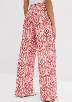 Hot Schlupfhose aus strukturiertem Crêpe Damen Bekleidung·Kleider|Hosen