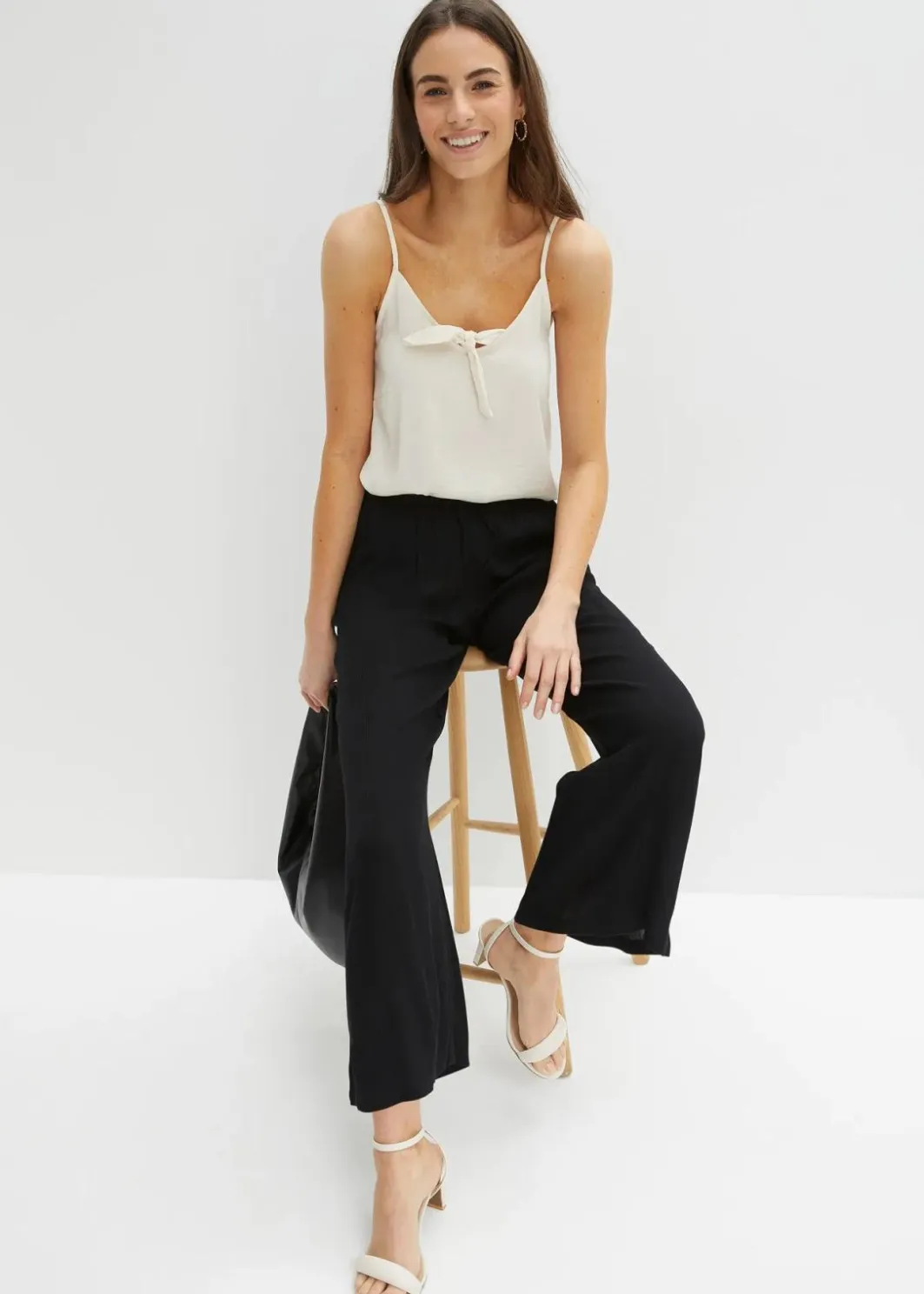 Schlupfhose aus Viskose Damen Kurzgrößen|Bekleidung·Kleider