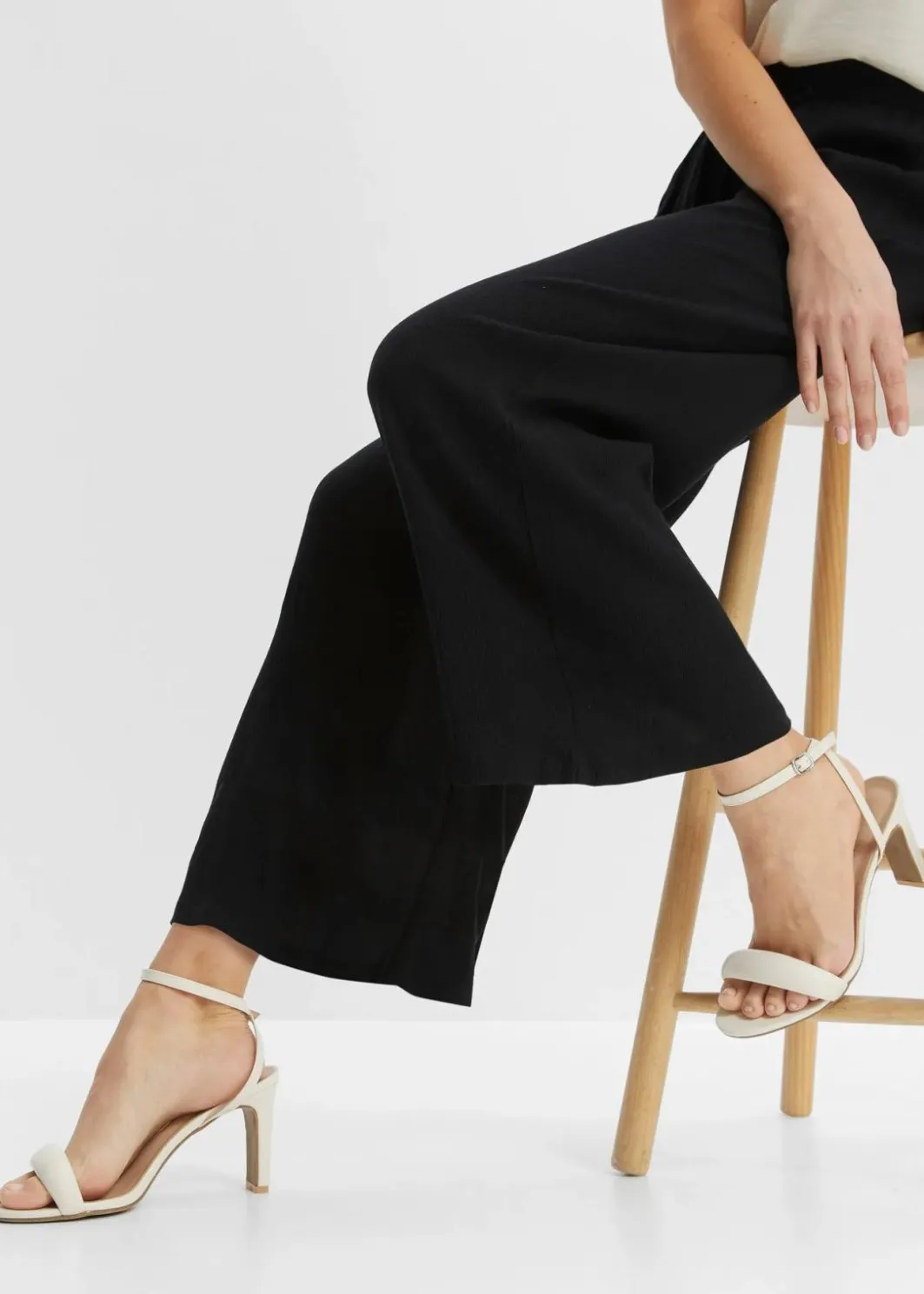 Schlupfhose aus Viskose Damen Kurzgrößen|Bekleidung·Kleider