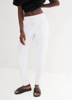 Damen bonprix Bekleidung·Kleider|Hosen|Schlupfhose aus Viskose-Mix