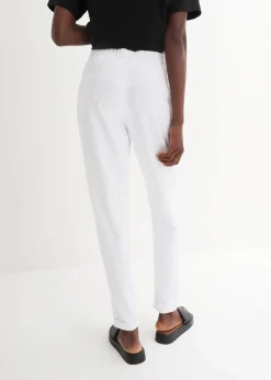 Damen bonprix Bekleidung·Kleider|Hosen|Schlupfhose aus Viskose-Mix