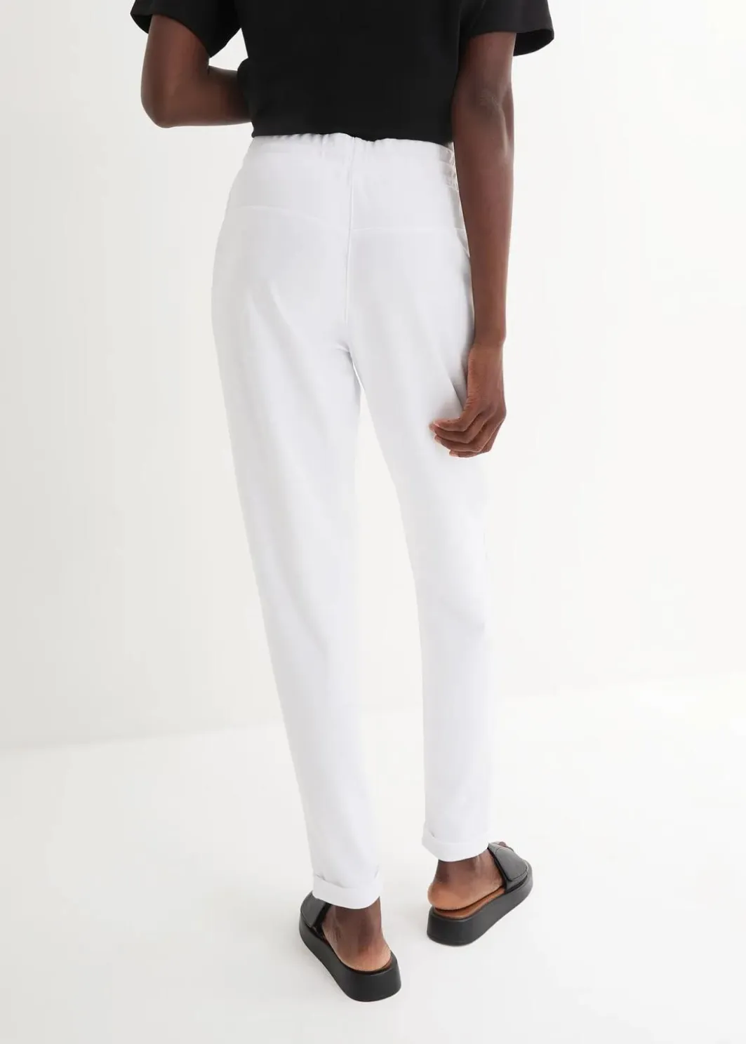Damen bonprix Bekleidung·Kleider|Hosen|Schlupfhose aus Viskose-Mix