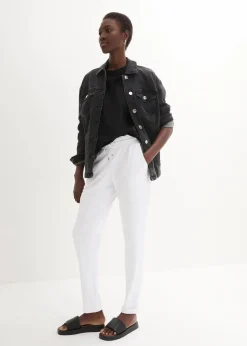 Damen bonprix Bekleidung·Kleider|Hosen|Schlupfhose aus Viskose-Mix