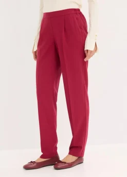 Damen bonprix Hosen|Bekleidung·Kleider|Schlupfhose mit Bügelfalte