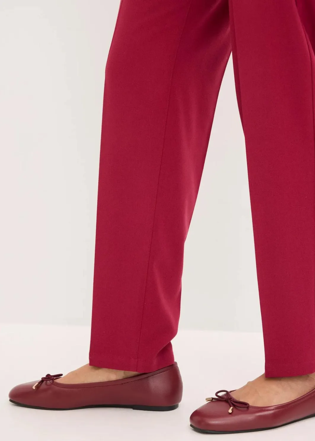 Damen bonprix Hosen|Bekleidung·Kleider|Schlupfhose mit Bügelfalte