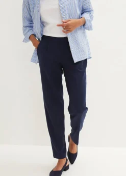 Damen bonprix Bekleidung·Kleider|Hosen|Schlupfhose mit Bügelfalte