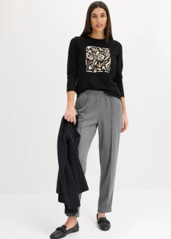 Outlet Schlupfhose mit Biese Damen Hosen|Bekleidung·Kleider