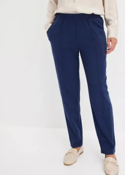 Discount Schlupfhose mit Biese Damen Hosen|Bekleidung·Kleider
