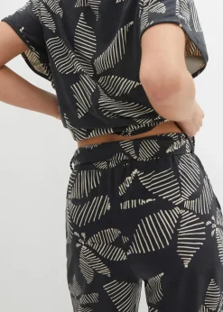 Hot Schlupfhose mit Bindeband Damen Bekleidung·Kleider|Hosen