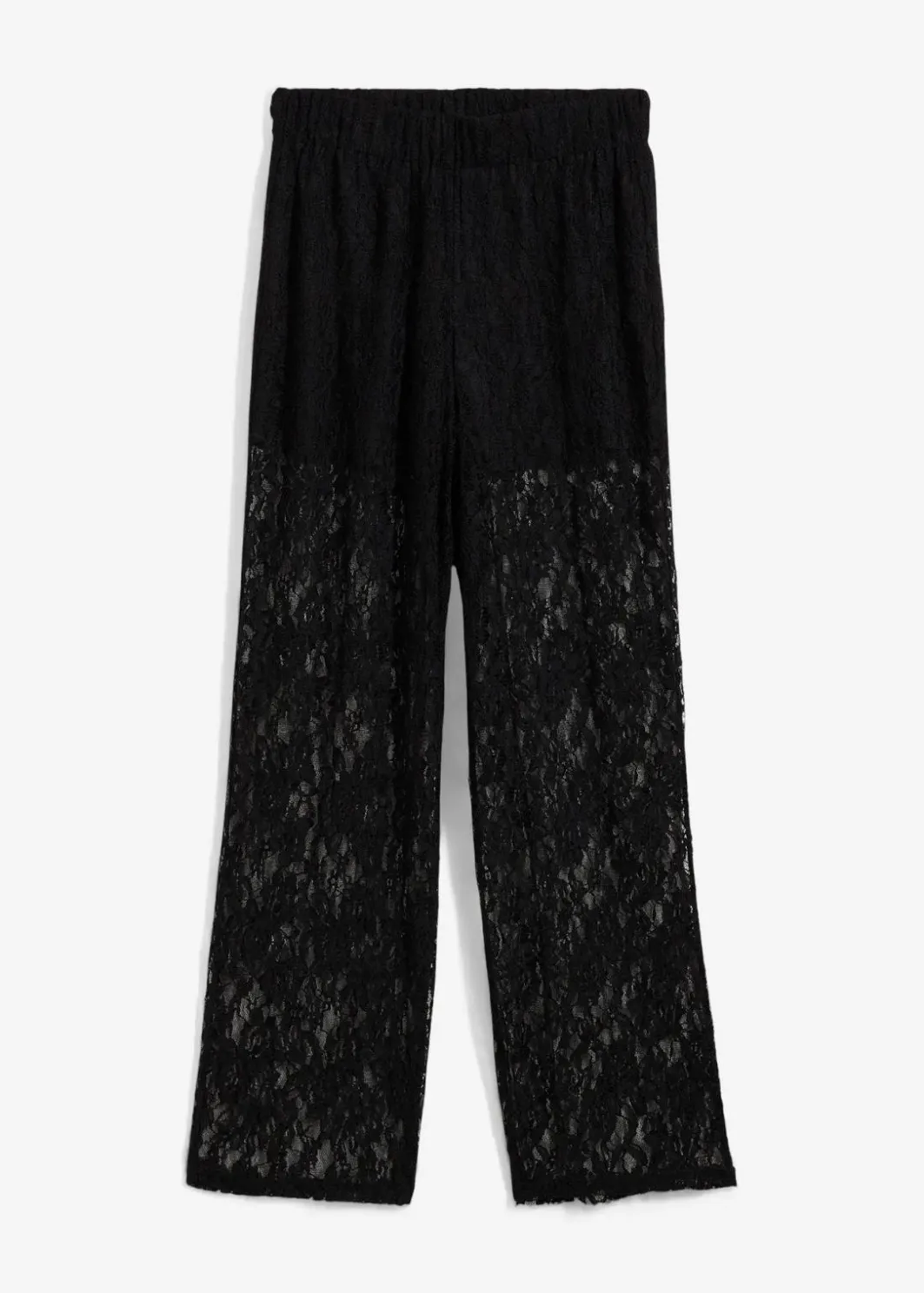 Damen bonprix Hosen|Schlupfhose mit Spitze