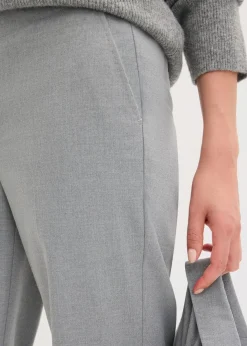 Damen bonprix Hosen|Bekleidung·Kleider|Schlupfhose mit Umschlag