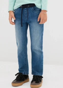 Kinder bonprix Mädchen 2-8 Jahre·Jeans & Hosen|Schlupfjeans Mid Waist, Bequembund
