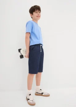 Clearance Schlupf-Jeans-Shorts mit Stretchanteil, Regular Fit Kinder Jungen 9-16 Jahre·Shorts|Jungen 9-16 Jahre·Jeans