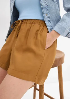 Damen bonprix Nachhaltigere Materialien|Hosen|Schlupf-Shorts