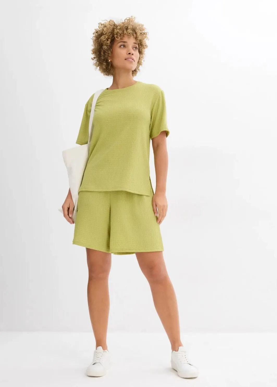 Sale Schlupf-Shorts aus Borkencrepe Damen Bekleidung·Outdoorbekleidung|Bekleidung·Kleider