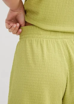 Sale Schlupf-Shorts aus Borkencrepe Damen Bekleidung·Outdoorbekleidung|Bekleidung·Kleider