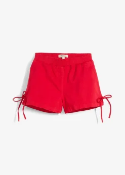 Damen bonprix Nachhaltigere Materialien|Hosen|Schlupf-Shorts aus elastischem Baumwoll-Mix