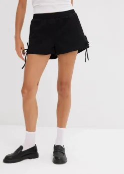 Hot Schlupf-Shorts aus elastischem Baumwoll-Mix Damen Bekleidung·Outdoorbekleidung|Bekleidung·Kleider