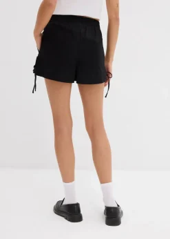 Hot Schlupf-Shorts aus elastischem Baumwoll-Mix Damen Bekleidung·Outdoorbekleidung|Bekleidung·Kleider