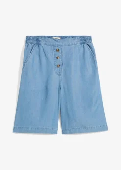 Online Schlupf-Shorts aus Lyocell Damen Bekleidung·Outdoorbekleidung|Bekleidung·Kleider
