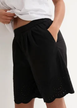 Damen bonprix Bekleidung·Outdoorbekleidung|Bekleidung·Kleider|Schlupf-Shorts aus reiner Baumwolle