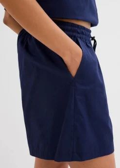 Damen bonprix Bekleidung·Outdoorbekleidung|Bekleidung·Kleider|Schlupf-Shorts aus reiner Baumwolle
