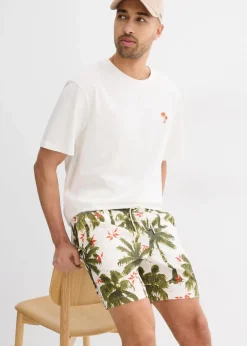 Herren bonprix Strandmode|Große Größen|Schlupf-Shorts aus Viskose