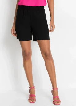 Discount Schlupf-Shorts aus Viskose Damen Shorts|Hosen