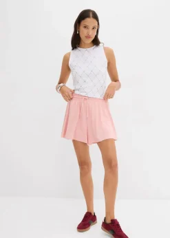 Damen bonprix Bekleidung·Outdoorbekleidung|Bekleidung·Kleider|Schlupf-Shorts im Tennis-Look