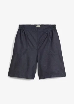 Damen bonprix Bekleidung·Outdoorbekleidung|Bekleidung·Kleider|Schlupf-Shorts mit kühlendem Leinenanteil