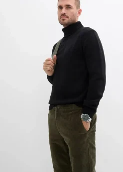 Sale Schlupf-Stretch-Cordhose, Regular Fit Herren Hosen|Große Größen