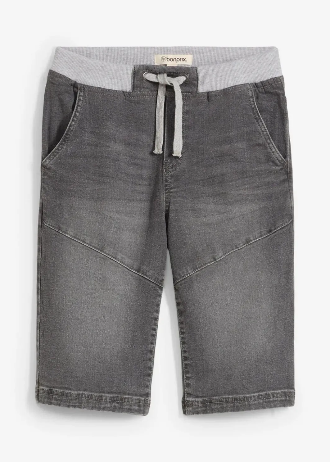 Schlupf-Stretch-Jeans-Bermuda, Regular Fit Kinder Jungen 9-16 Jahre·Shorts|Jungen 9-16 Jahre·Jeans