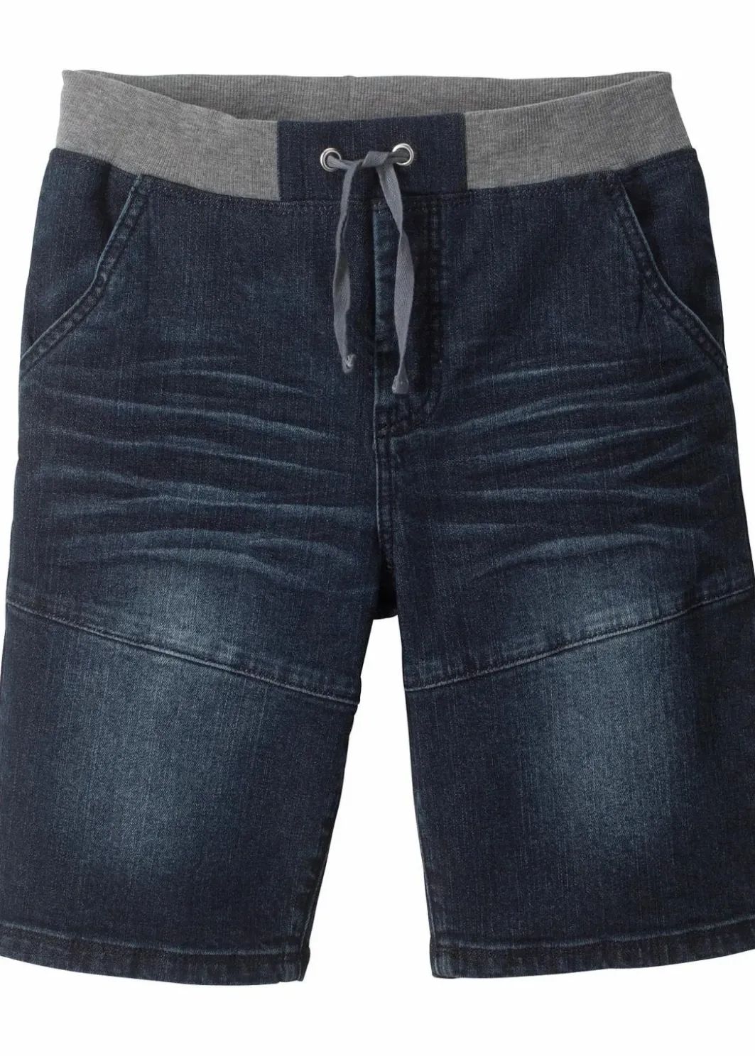 Kinder bonprix Jungen 9-16 Jahre·Jeans|Jungen 9-16 Jahre·Shorts|Schlupf-Stretch-Jeans-Bermuda, Regular Fit