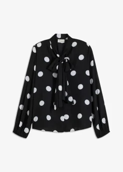 Discount Schluppenbluse Damen Bekleidung·Jacken & Mäntel|Blusen & Tuniken
