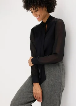 New Schluppenshirt mit Spitze Damen Shirts & Tops