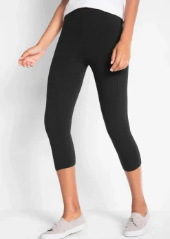 Schmal geschnittene Capri-Leggings (2er Pack) Damen Hosen|Basics