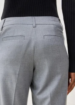 Damen bonprix Bekleidung·Kleider|Hosen|Schmale Hose mit weichem Wollanteil