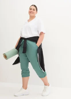 Online Schnelltrocknende Funktionshose in Capri-Länge Damen Hosen|Sportbekleidung