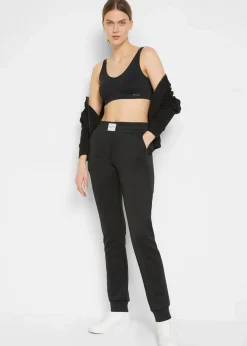 Damen bonprix Bekleidung·Sweat|Bekleidung·Blusen & Tuniken|Schnelltrocknende Jogginghose