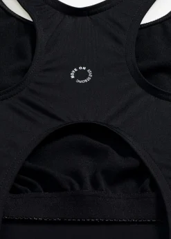 New Schnelltrocknender Sport-Badeanzug mit Racerback Damen Nachhaltigere Materialien|Sport Bademode