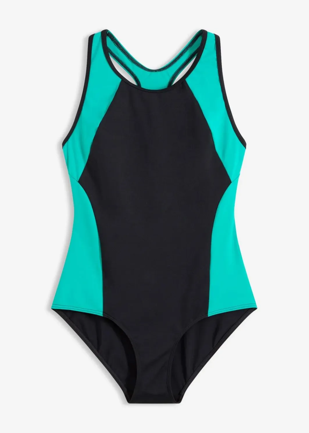 Schnelltrocknender Sport-Badeanzug mit Racerback Damen Nachhaltigere Materialien|Sport Bademode