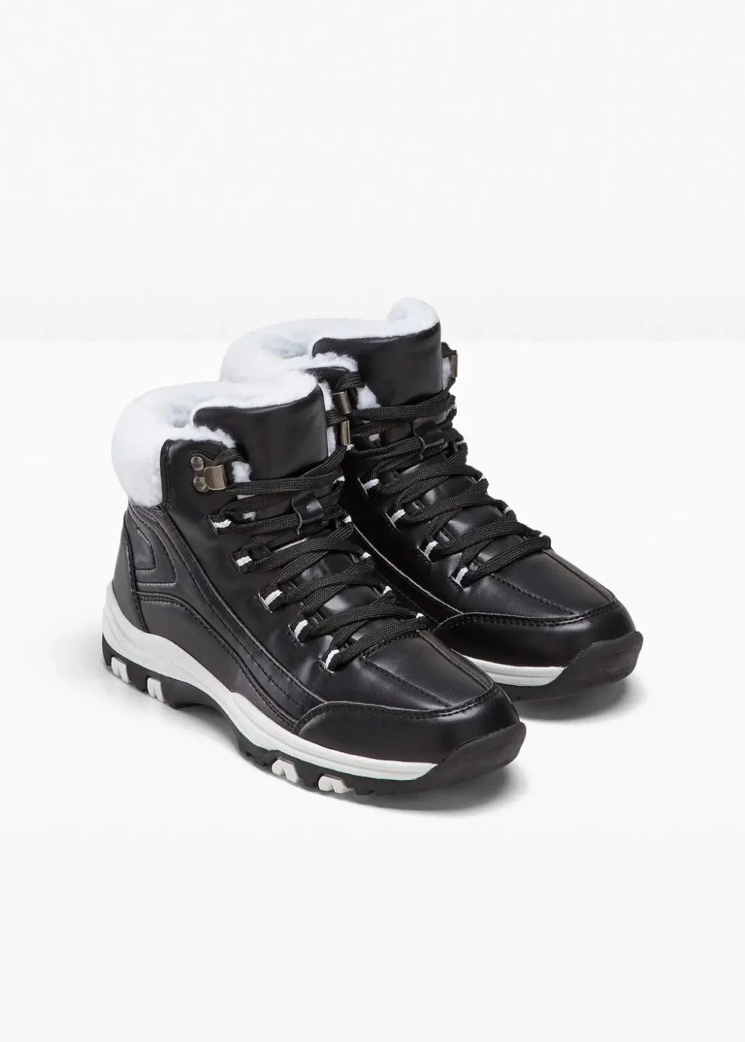 Damen bonprix Gefütterte Winterschuhe|Boots|Schnür Boot